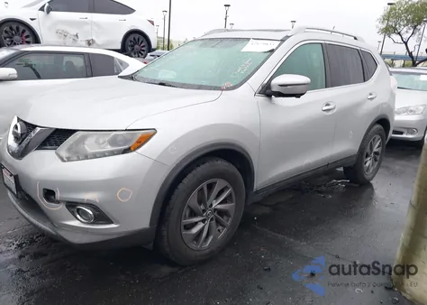 2016 Nissan Rogue S/Sl/Sv from USA, damaged, VIN 5N1AT2MT7GC834878
